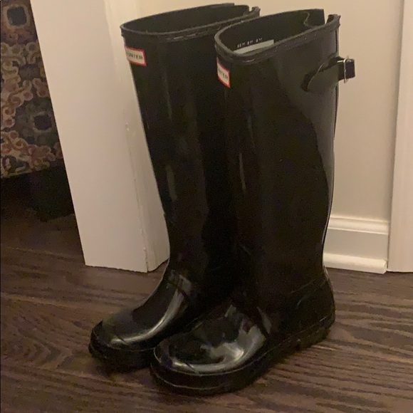 Black Hunter Rain Boots Gloss finish - Picture 2 of 2